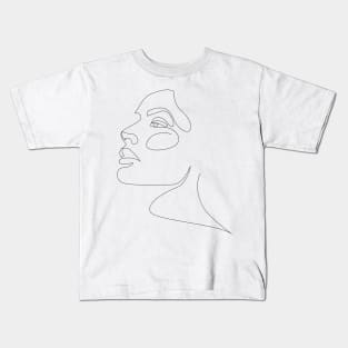 airy-fairy - one line beauty Kids T-Shirt